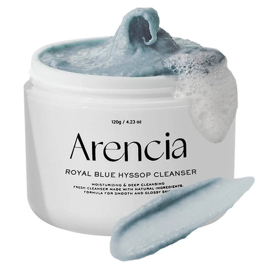 Arencia Royal Blue Hyssop Cleanser for Glass Skin , Korean Skincare