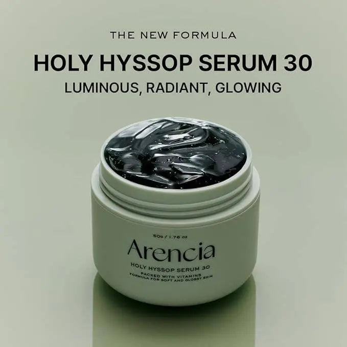 ARENCIA Hyssop Overnight Face Mask Serum – Korean Skincare for Glass Skin