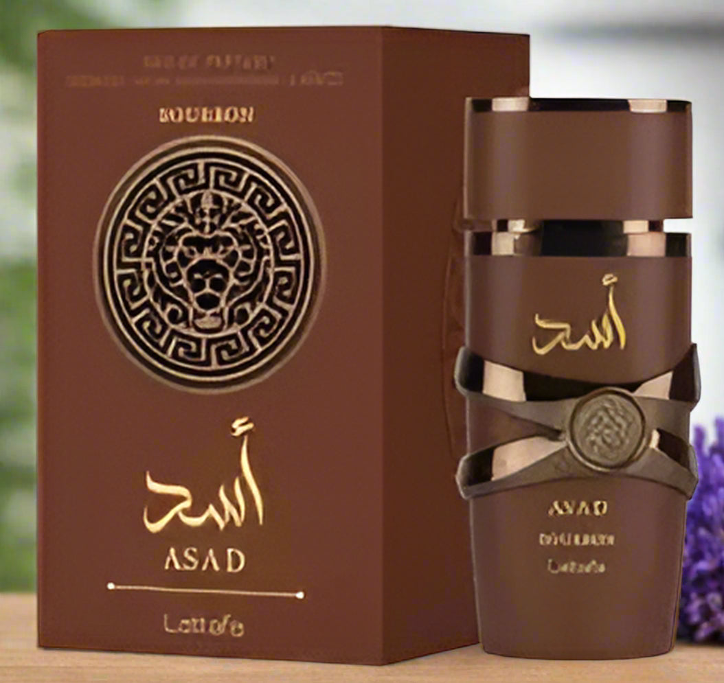 Asad Bourbon by Lattafa for Men 100ml– 2025 Launch NextGen Glam shop name