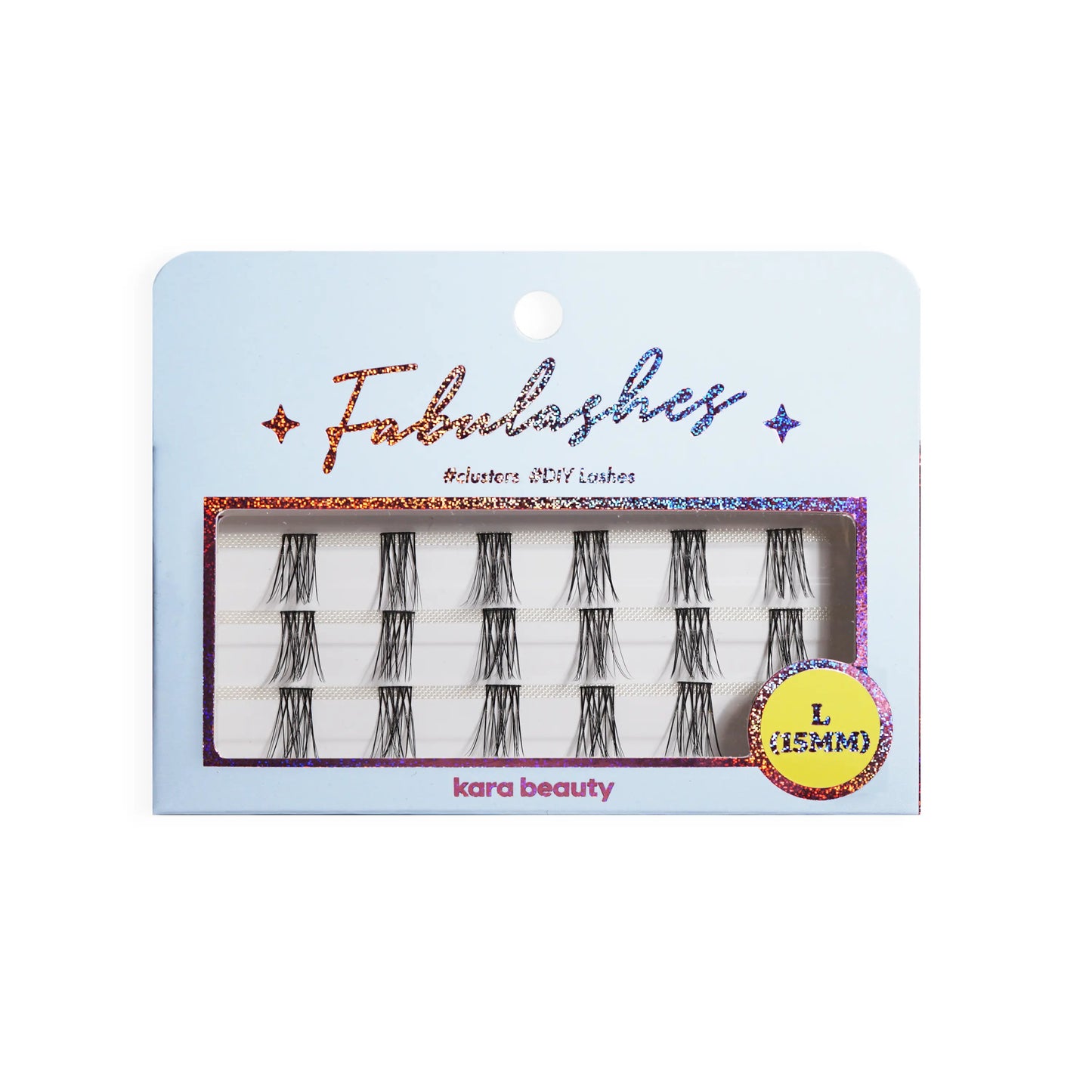 CLUSTER Fabulashes - False EYELASHES -Individual Lashes- L(15mm).