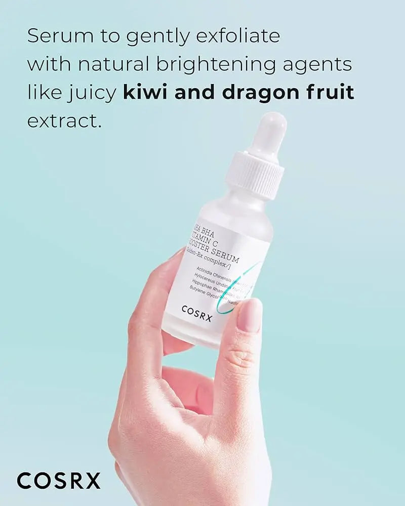 COSRX Refresh AHA BHA Vitamin C Booster Serum 30ml | Korean Skincare | Exfoliating Brightening Serum NextGen Glam shop name