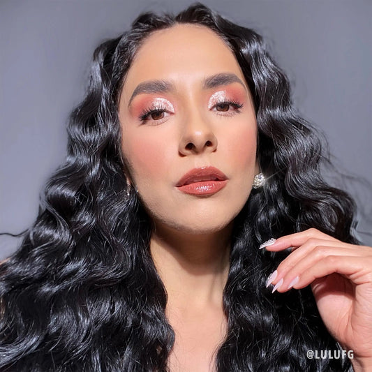 MOIRA Diamond Daze Liquid Shadow featuring a multi-chrome, glitter finish in a sleek tube with built-in applicator. The vegan, cruelty-free liquid eyeshadow delivers long-lasting, crease-proof color with no fallout. Perfect for creating bold, radiant eye looks, this clean beauty eye makeup glides on smoothly and offers high-impact shimmer for day or night wear_NextGen  Glam