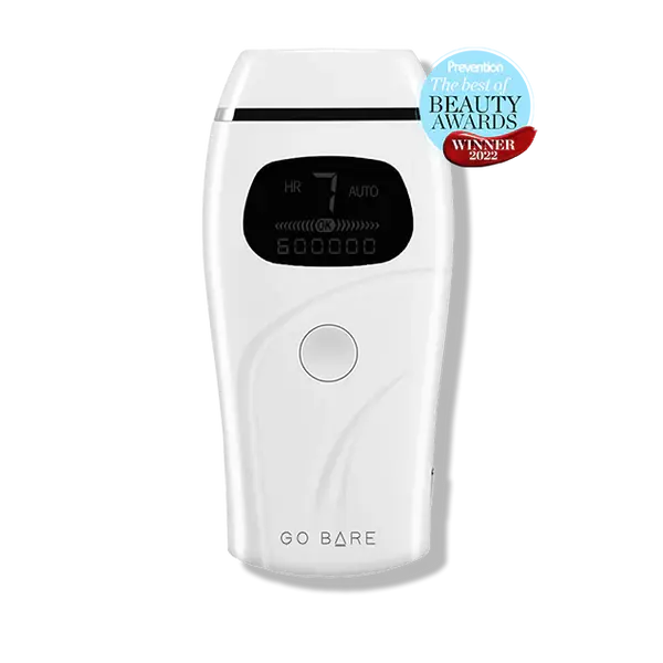 Dynamic Duo Go Bare GO Bare IPL device and Repair Cream- innovative for permanent hair reduction ay home
