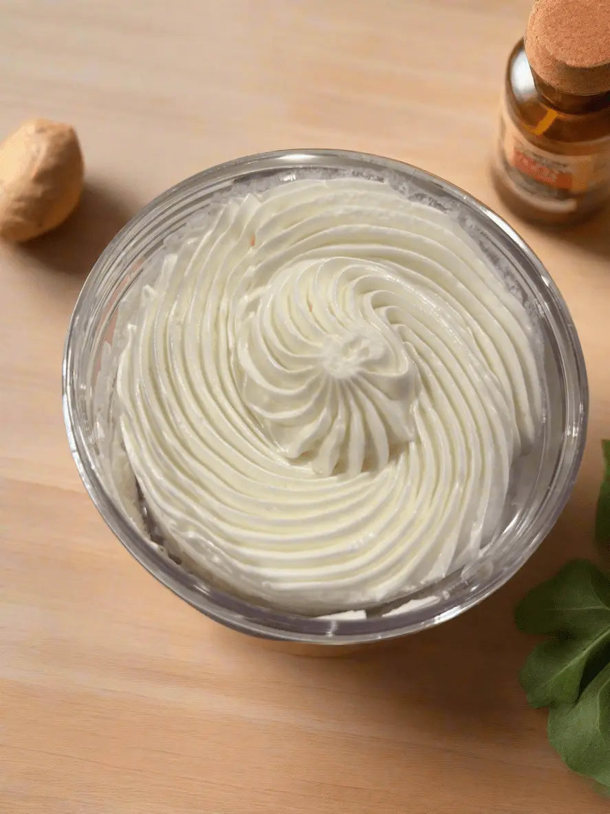 Ginger and Castor Oil Hair butter.