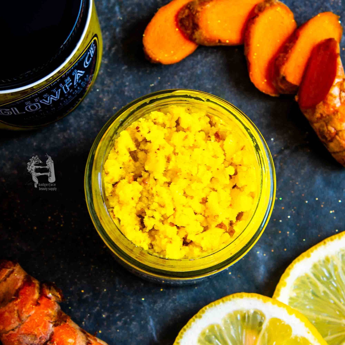 Brightening Turmeric Face Scrub for Acne and Sensitive Skin - NextGen Glam