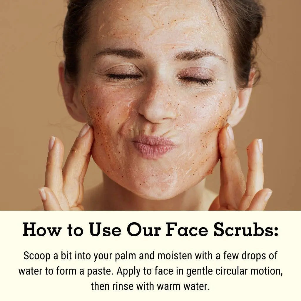 Brightening Turmeric Face Scrub for Acne and Sensitive Skin - NextGen Glam