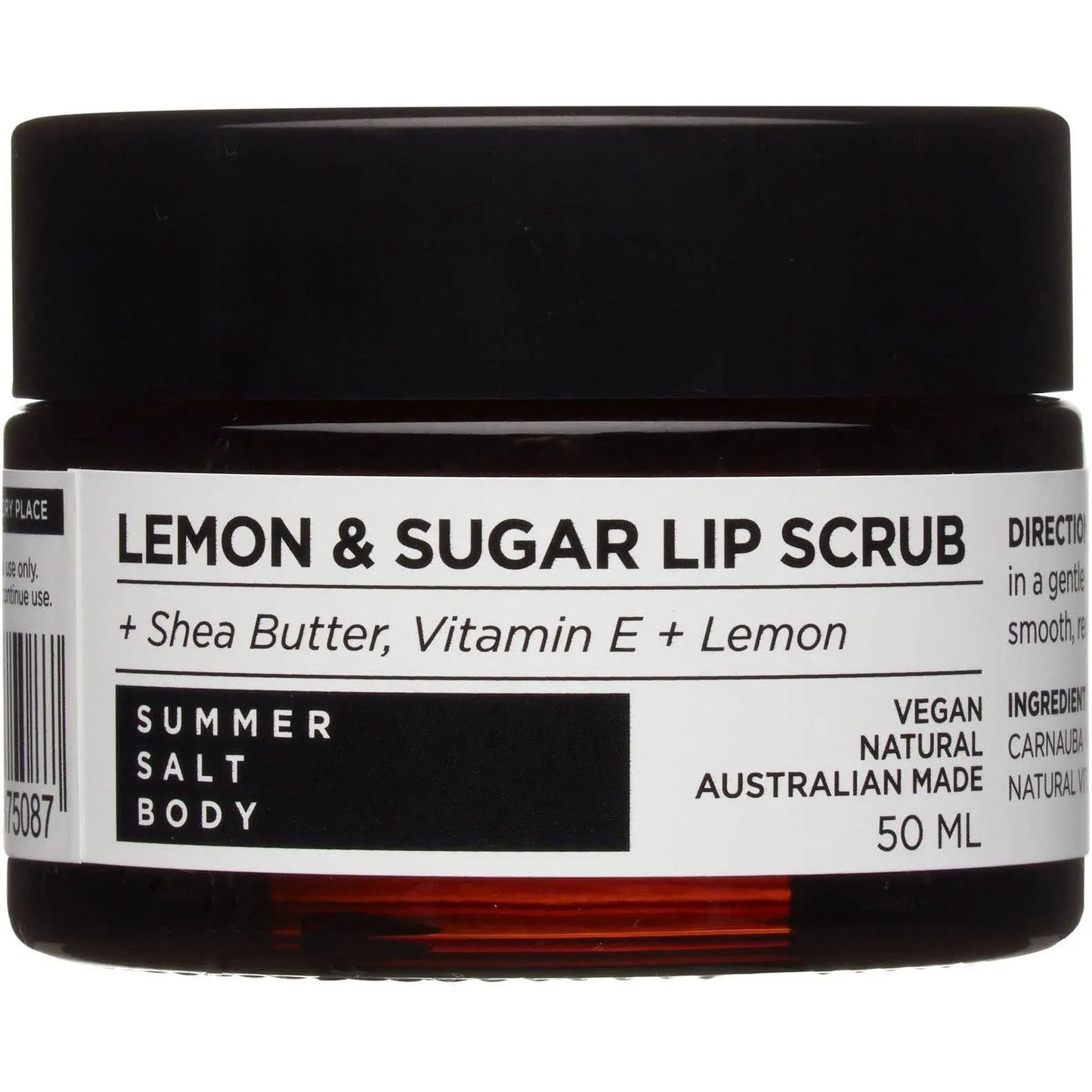 Lip Scrub/balm - Lemon & Sugar 50ml.