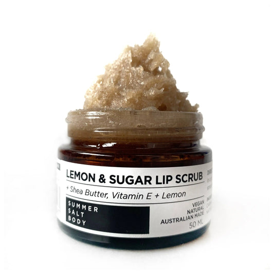 Lip Scrub/balm - Lemon & Sugar 50ml.