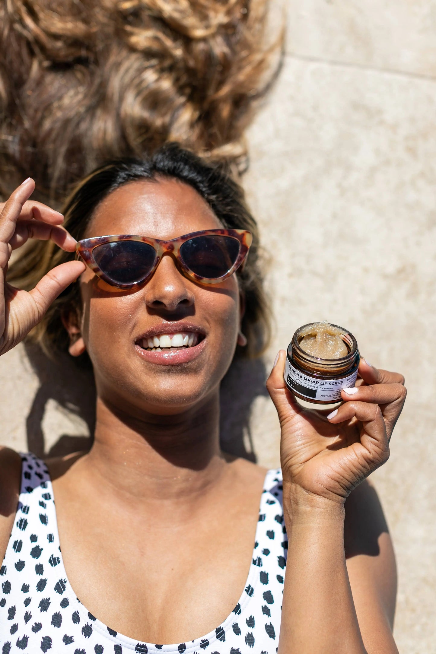 Lip Scrub/balm - Lemon & Sugar 50ml.