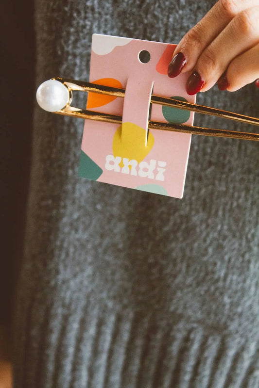 Long Pearl Hair Pin - NextGen Glam