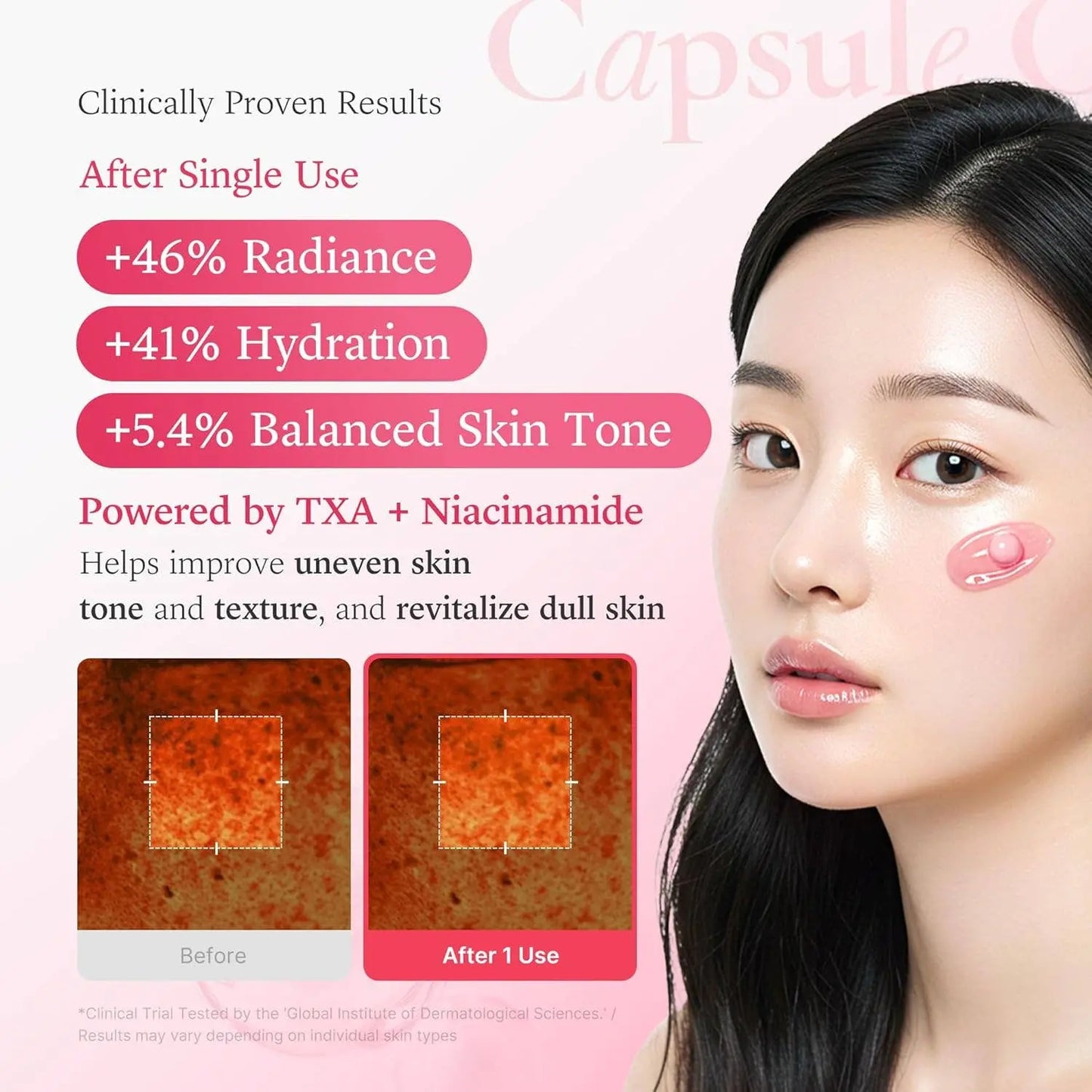 MEDICUBE TXA+Niacinamide Capsule Cream 55g 1.94oz Glowiss shop name