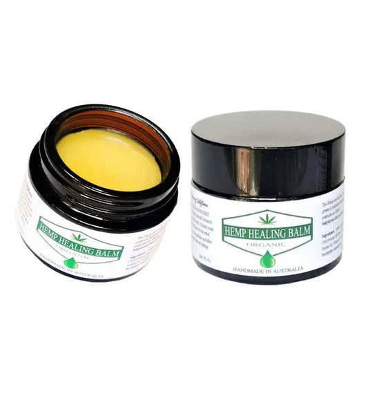 Organic Hemp Healing Balm - Great soothing and healing properties.