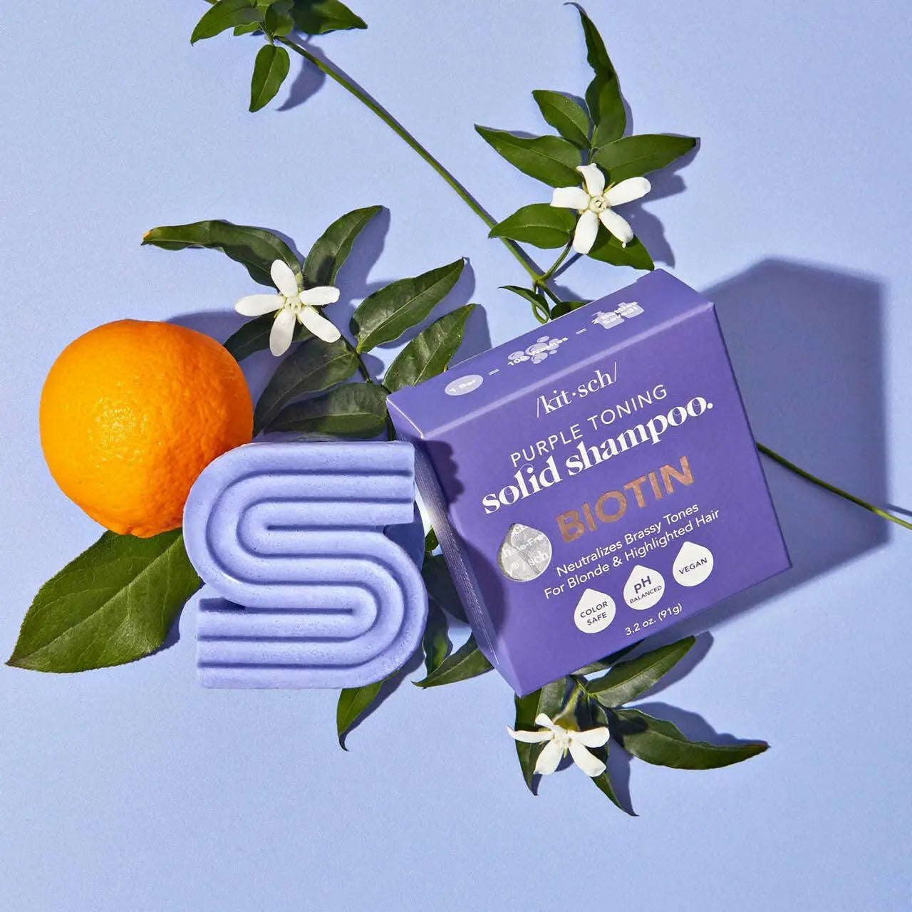 Purple Toning Solid Shampoo Bar - NextGen Glam