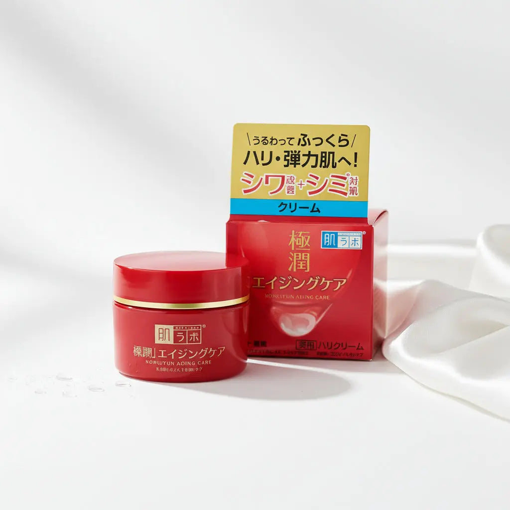 Rohto Hada Labo Gokujyun Anti-Aging Wrinkle Cream 50g NextGen Glam shop name