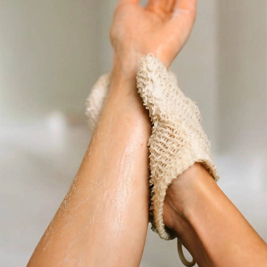 Sisal Exfoliating Shower Glove | Bestseller - NextGen Glam
