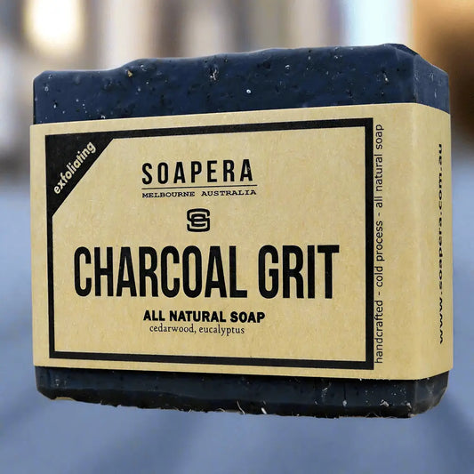 SoapEra Heavy Duty exfoliating soap.Cedarwood and Eucalyptus - NextGen Glam