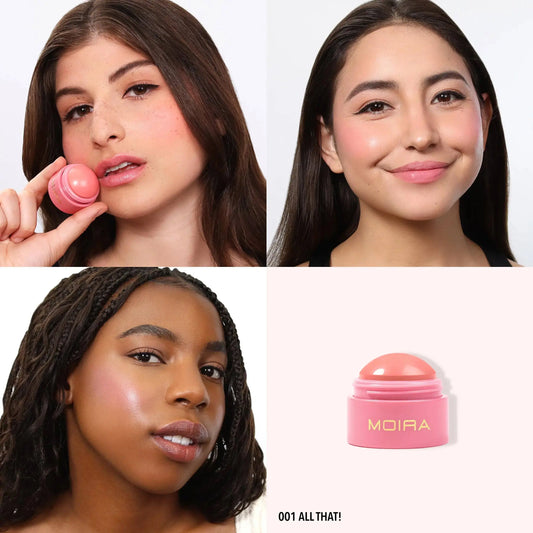 cruelty-free, vegan, paraben-free, sulfates-free, phthalate-free, and gluten-free. The creamy, buildable formula delivers a natural dewy finish and can be used both as a blush and a lipstick for versatile, radiant color_ NextGen Glam