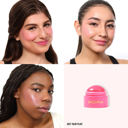 cruelty-free, vegan, paraben-free, sulfates-free, phthalate-free, and gluten-free. The creamy, buildable formula delivers a natural dewy finish and can be used both as a blush and a lipstick for versatile, radiant color_ NextGen Glam