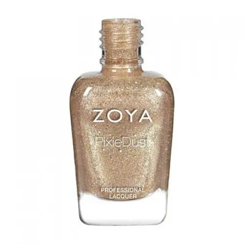 Zoya "Coastal Chic" Nail Polish Gift Set, showing 0.25oz bottles of metallic greige Levi, fuchsia pink Zooey, deep blue Bay, and smoky teal Tilly.