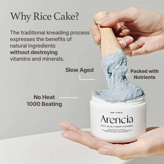 Arencia Royal Blue Hyssop Cleanser for Glass Skin , Korean Skincare