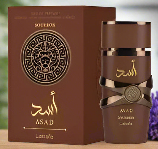 Asad Bourbon by Lattafa for Men 100ml– 2025 Launch NextGen Glam shop name 
