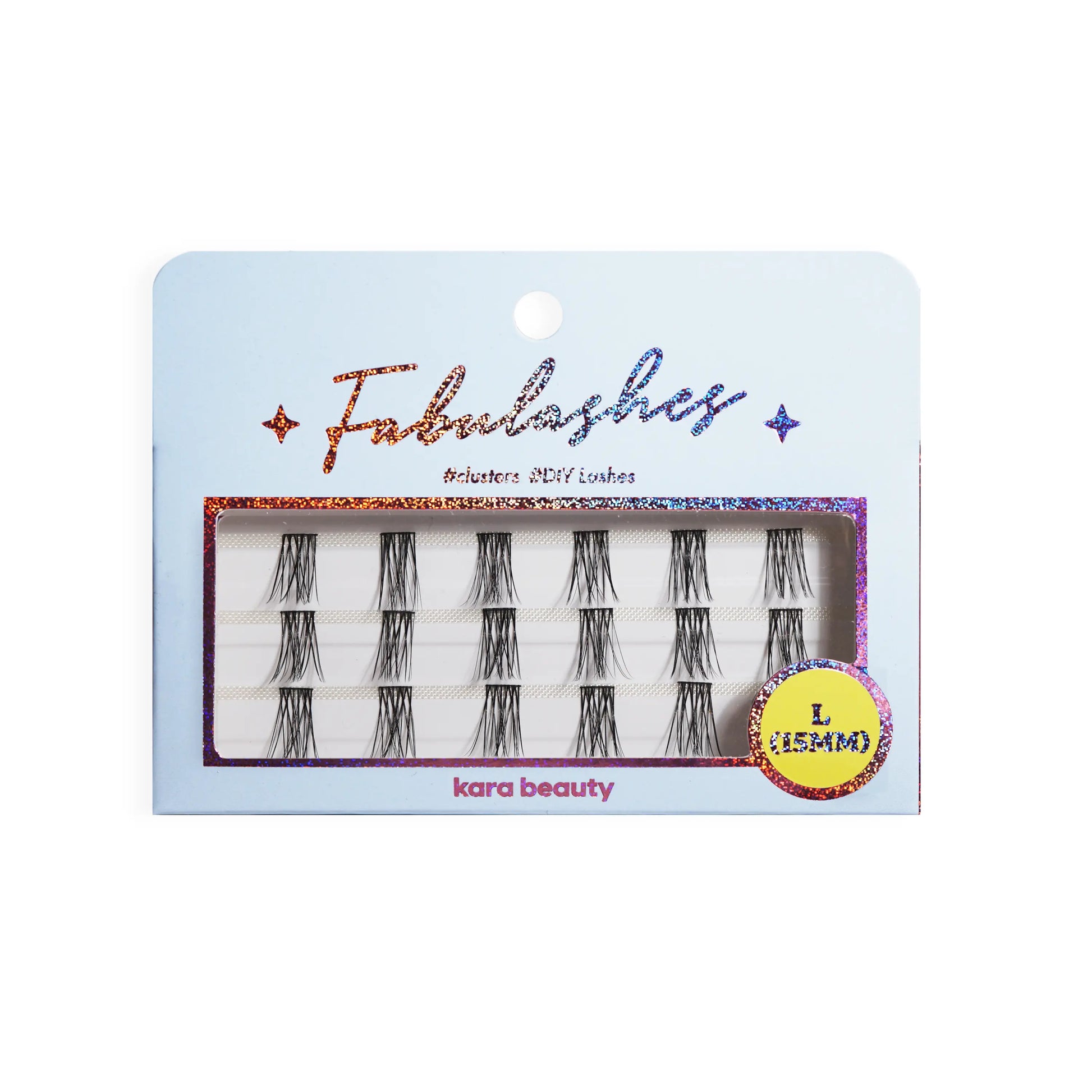 CLUSTER Fabulashes - False EYELASHES -Individual Lashes- L(15mm).