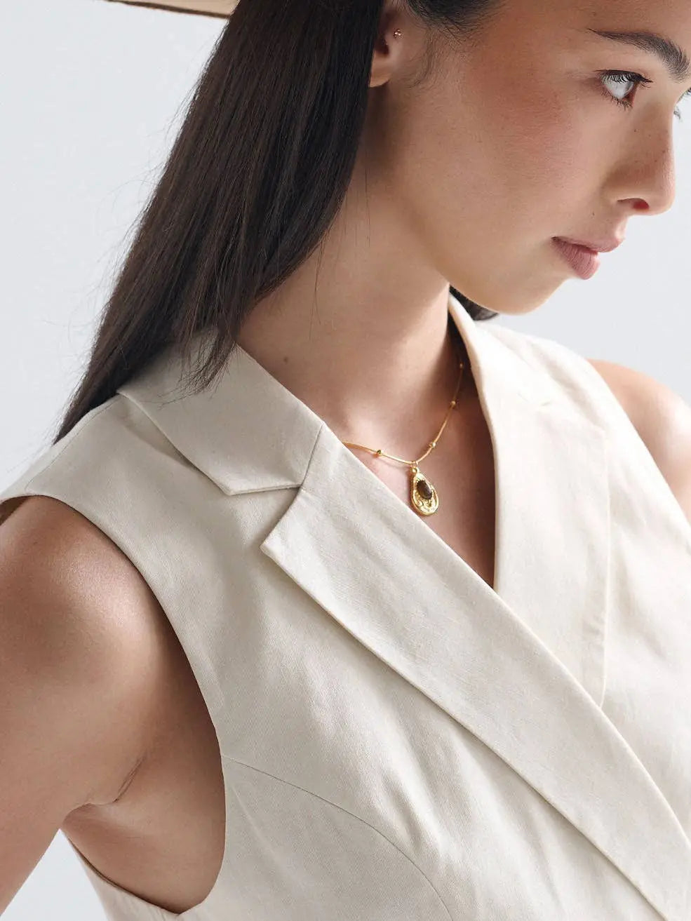 Caramel 18K Gold Plated Necklace - NextGen Glam
