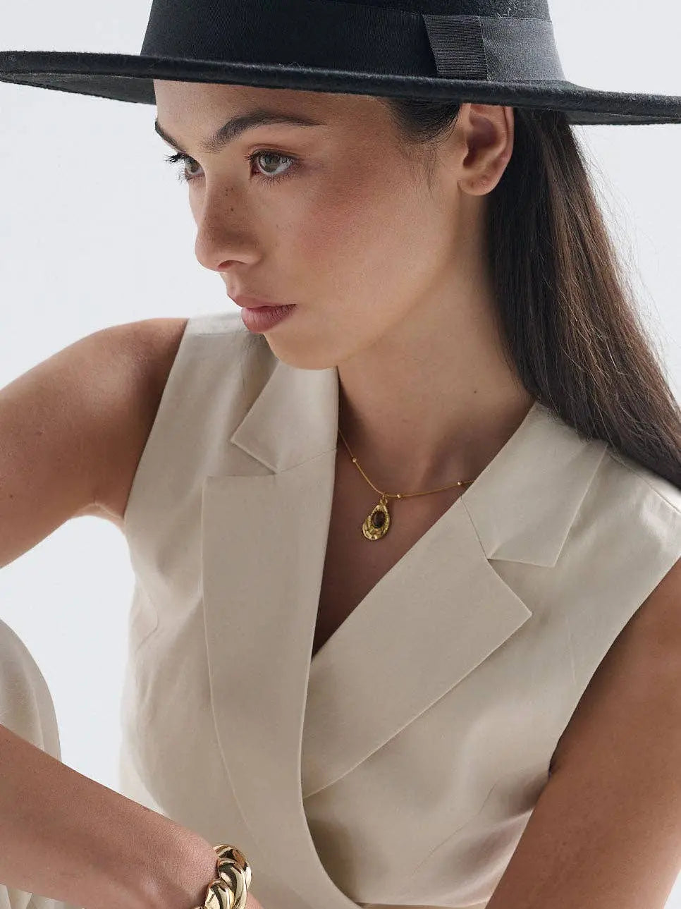 Caramel 18K Gold Plated Necklace - NextGen Glam