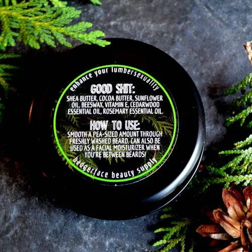 Cedar Rosemary Beard Balm. Gift Ideas for Men. - NextGen Glam