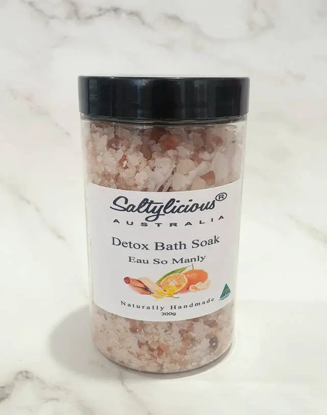 Eau So Manly Premium Detox Bath Soak.
