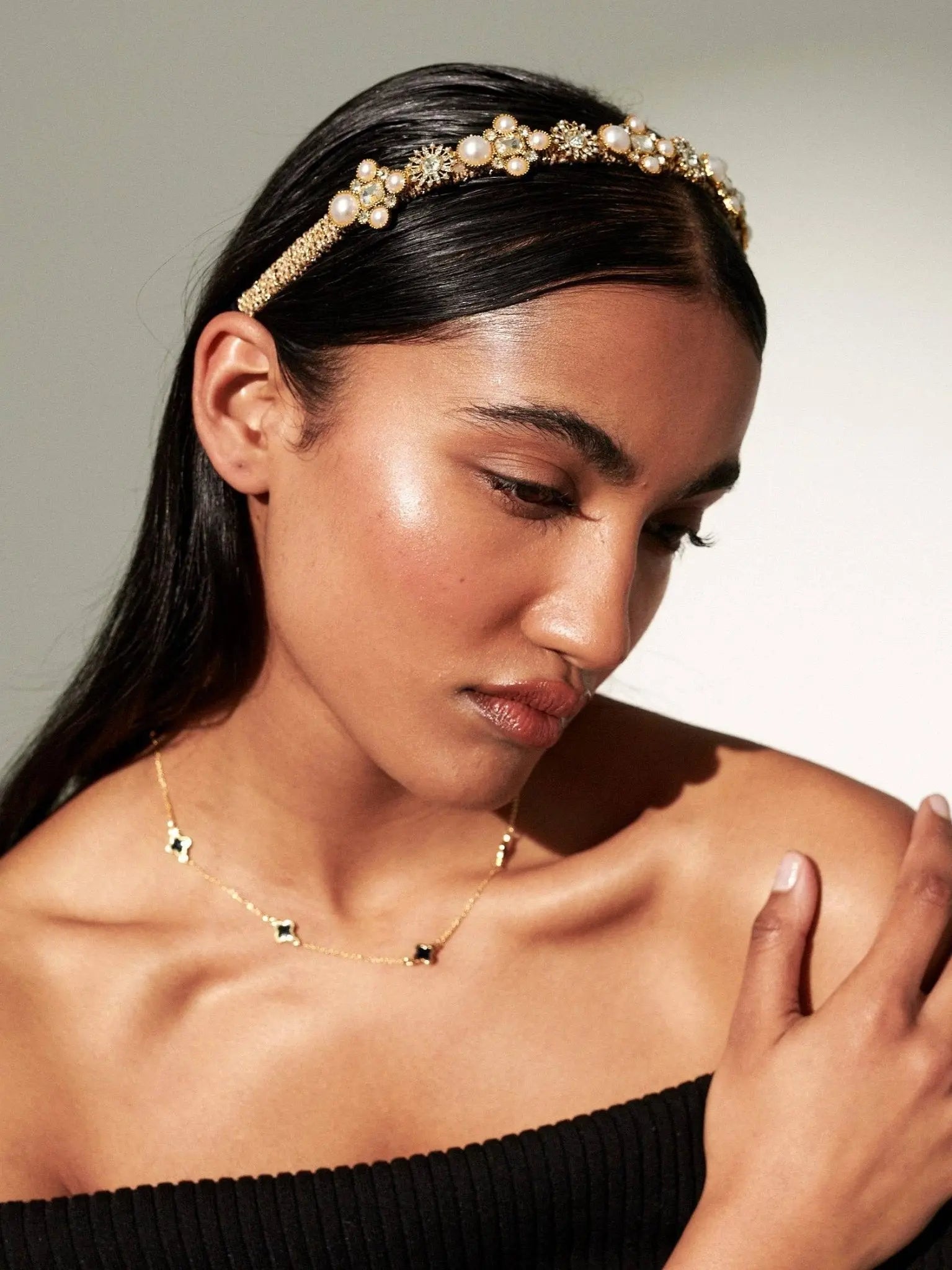 Florence Gem Embellishment Headband - NextGen Glam