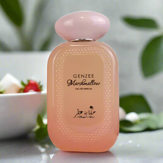 GENZEE MARSHMALLOW 100ml by Hekayat Attar - The Ultimate MARSHMALLOW Gourmand Dream NextGen Glam shop name 