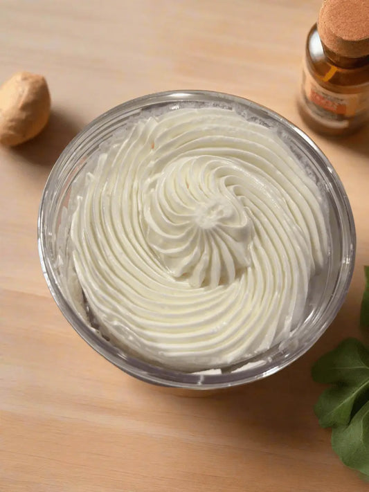 Ginger and Castor Oil Hair butter.