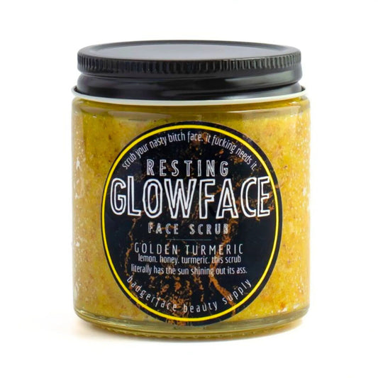 Brightening Turmeric Face Scrub for Acne and Sensitive Skin - NextGen Glam