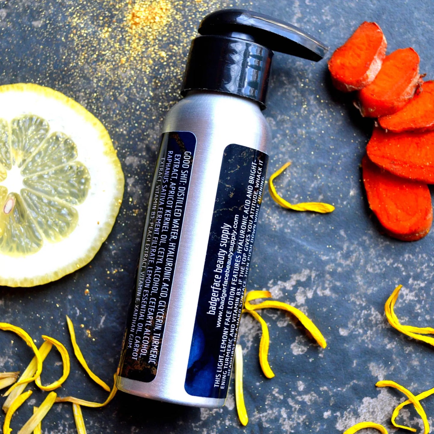 Glowface Turmeric Face Lotion For Anti-Aging and Sensitive skin.