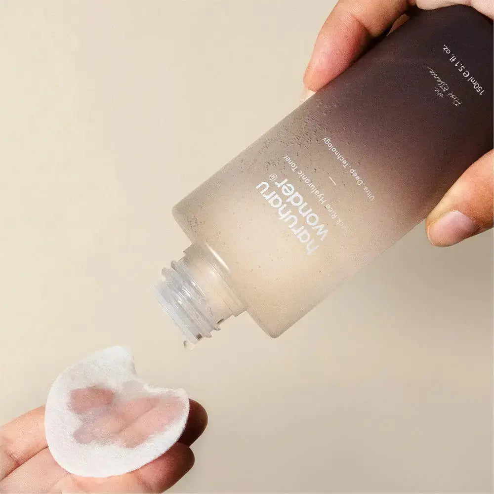 [HARUHARU WONDER] BLACK RICE HYALURONIC TONER 150ML Kosmic - Kbeauty Skincare shop name 