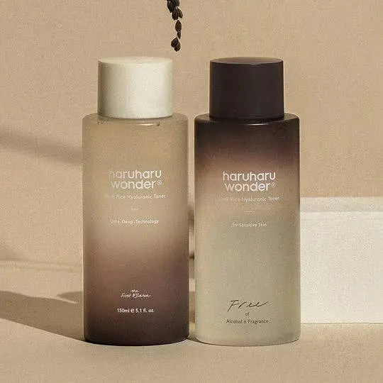 [HARUHARU WONDER] BLACK RICE HYALURONIC TONER 150ML Kosmic - Kbeauty Skincare shop name 