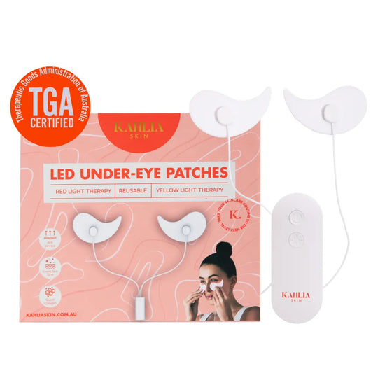 Kahlia LED Light Therapy Under Eye Patches - NextGen Glam