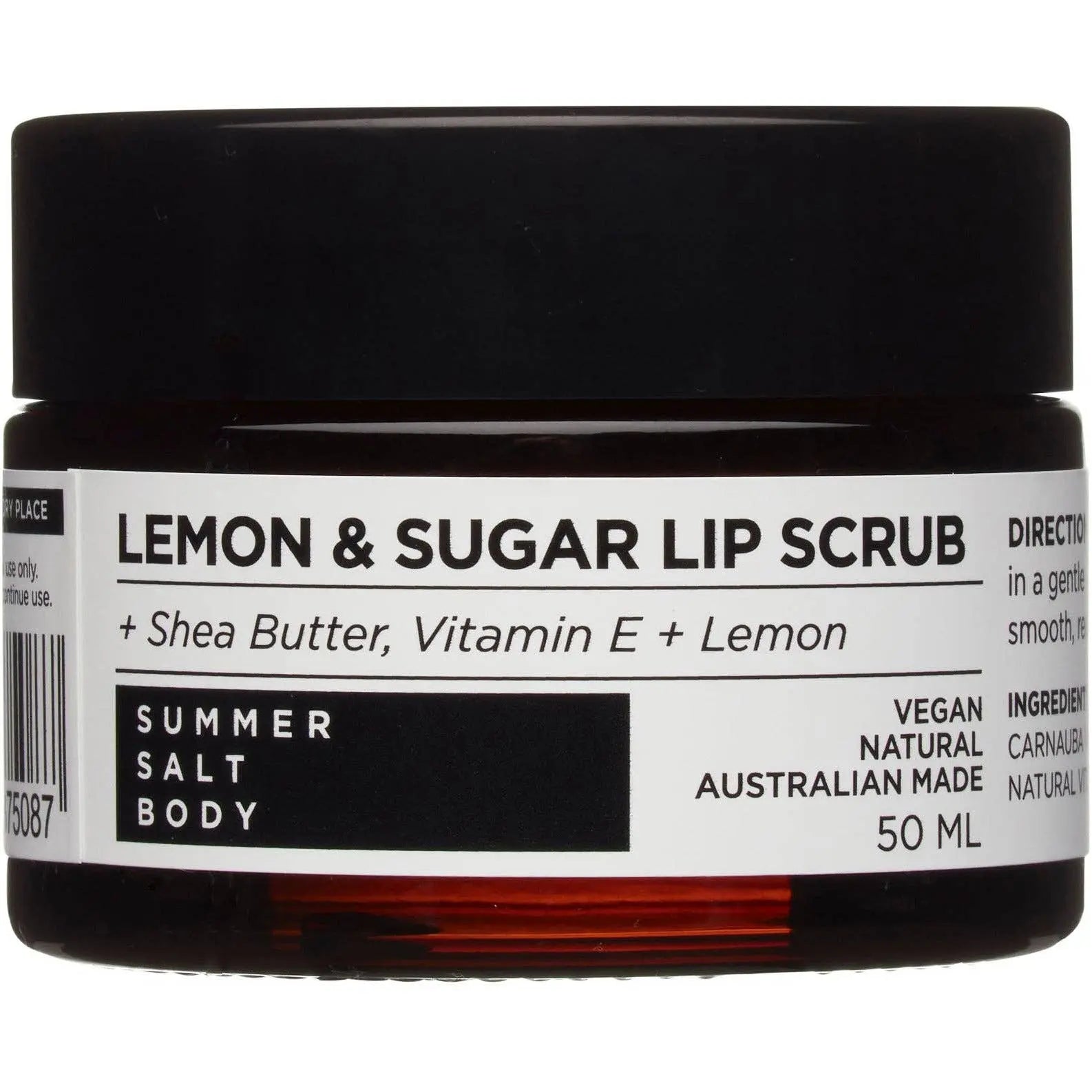 Lip Scrub/balm - Lemon & Sugar 50ml.