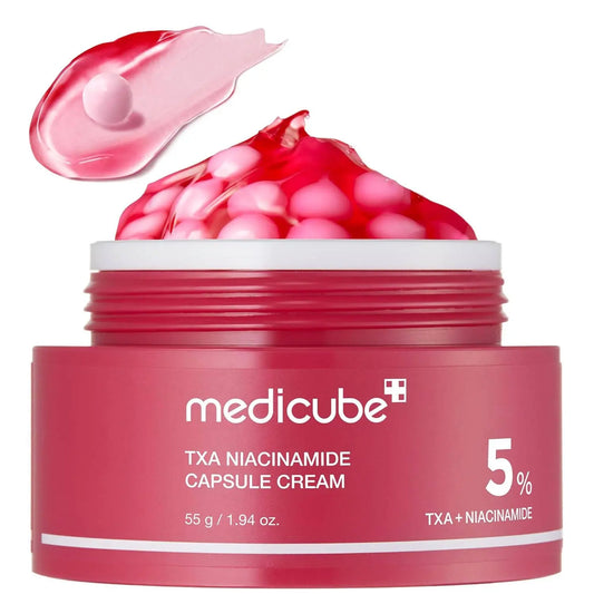 MEDICUBE TXA+Niacinamide Capsule Cream 55g 1.94oz Glowiss shop name 