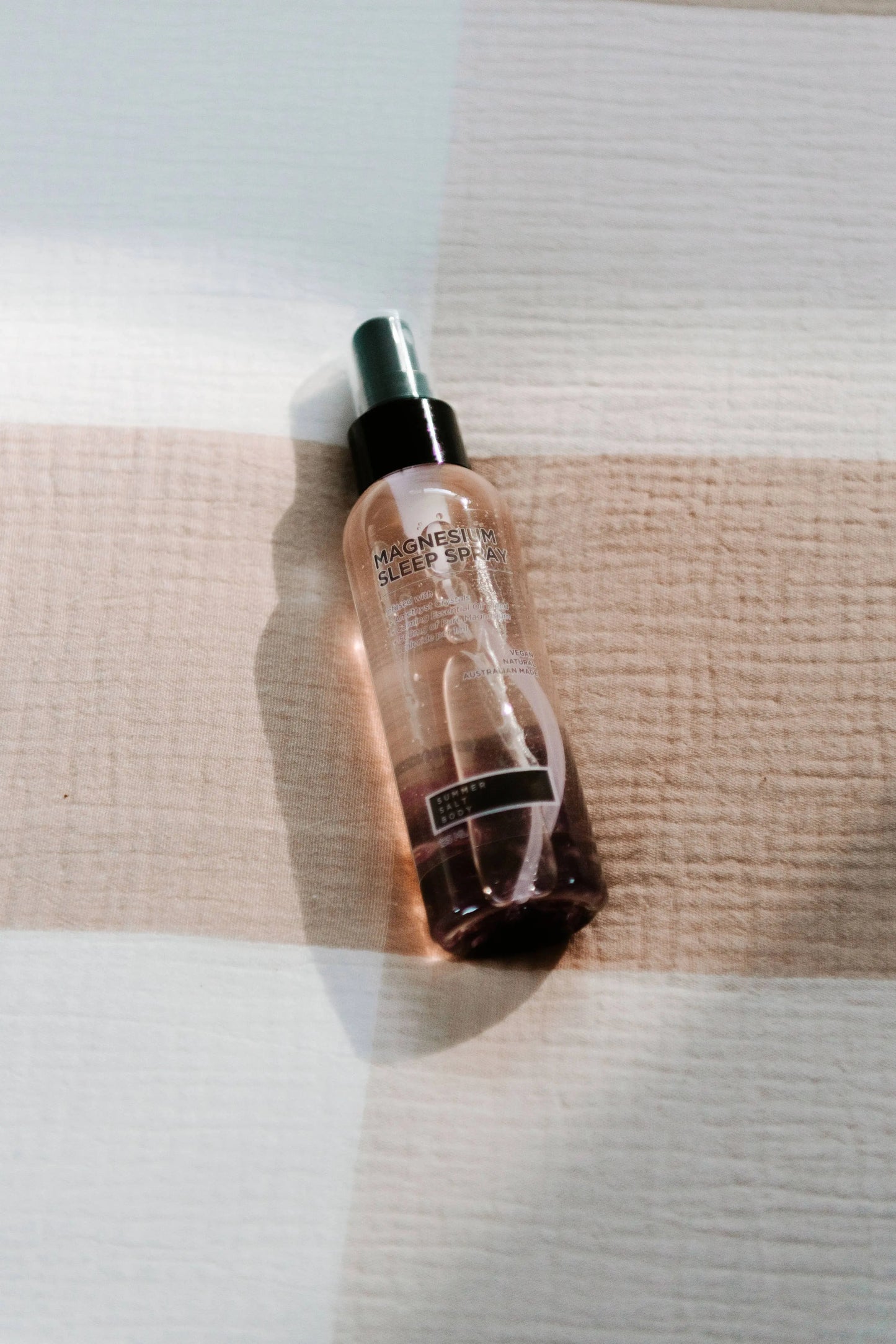 Magnesium Sleep Spray with Amethyst - Ease anxiety and Muscle tension.