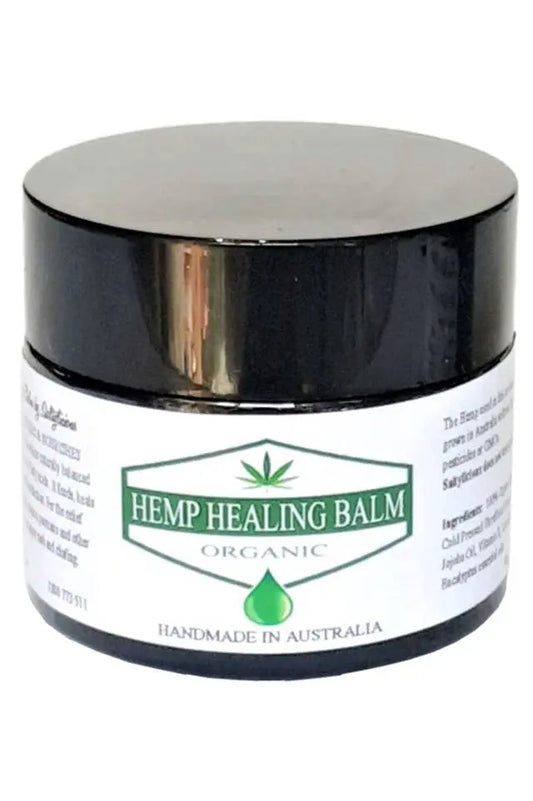 Organic Hemp Healing Balm - Great soothing and healing properties.