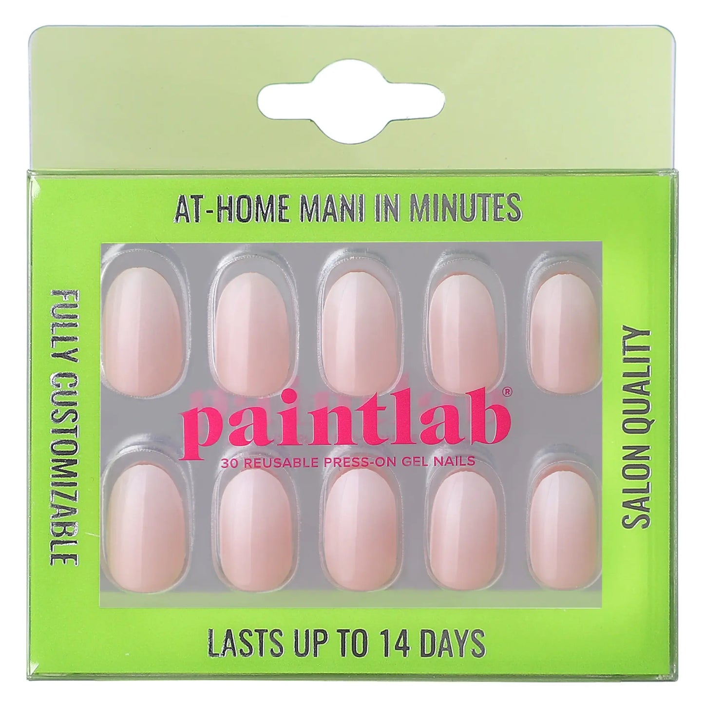 Oval-shaped neutral-toned press-on nails with creamy nude color palette, long-lasting UV-coated manicure kit with glue and tools_NextGen Glam