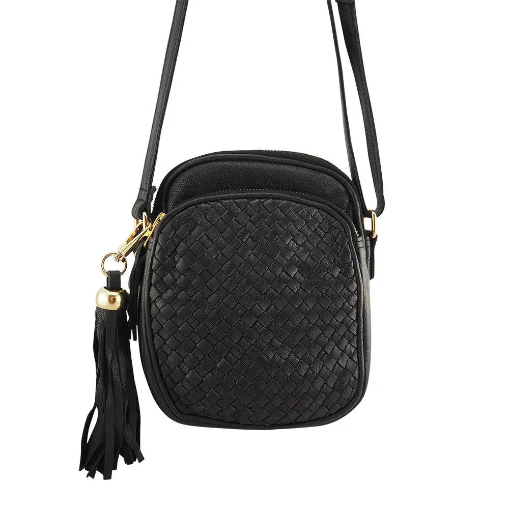 Pippa Crossbody | Black - NextGen Glam