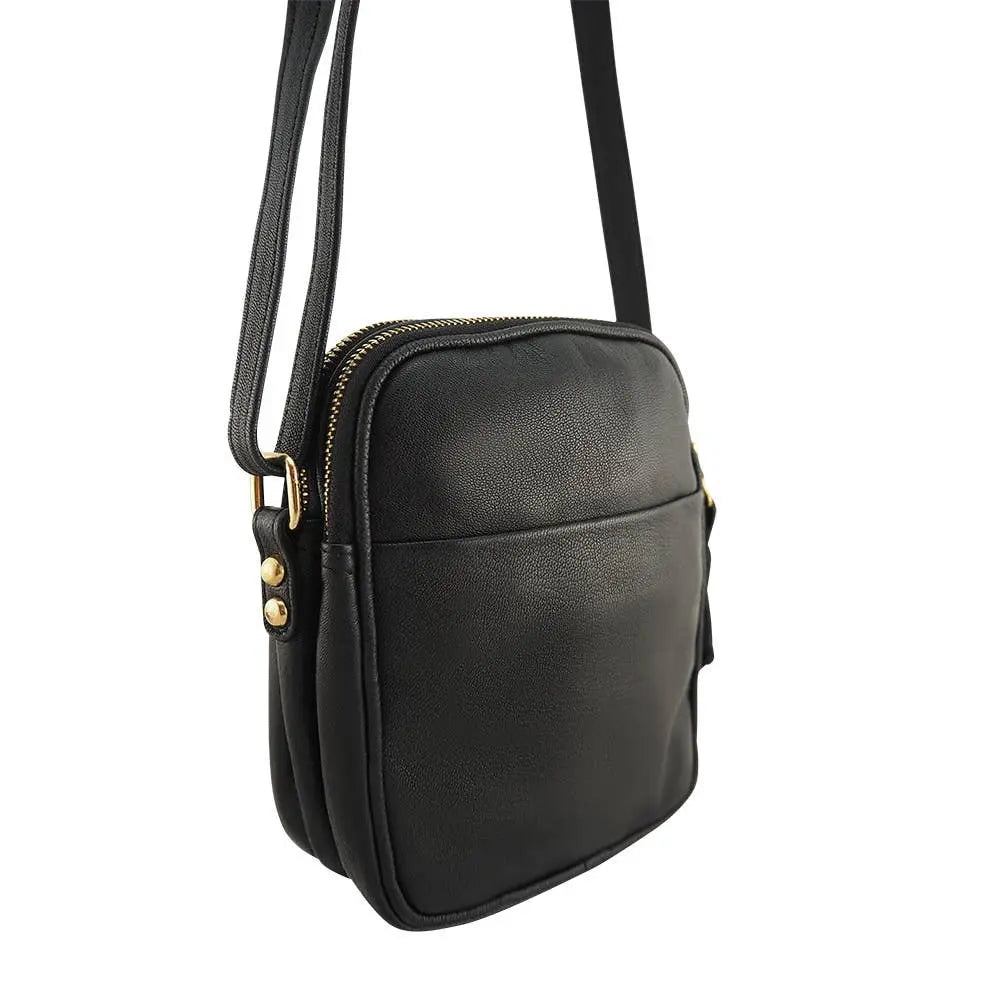Pippa Crossbody | Black - NextGen Glam