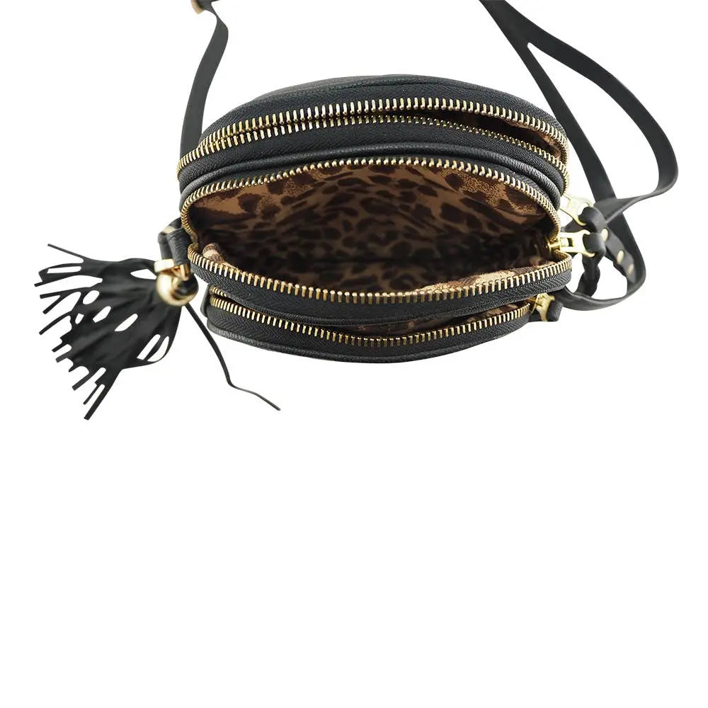 Pippa Crossbody | Black - NextGen Glam