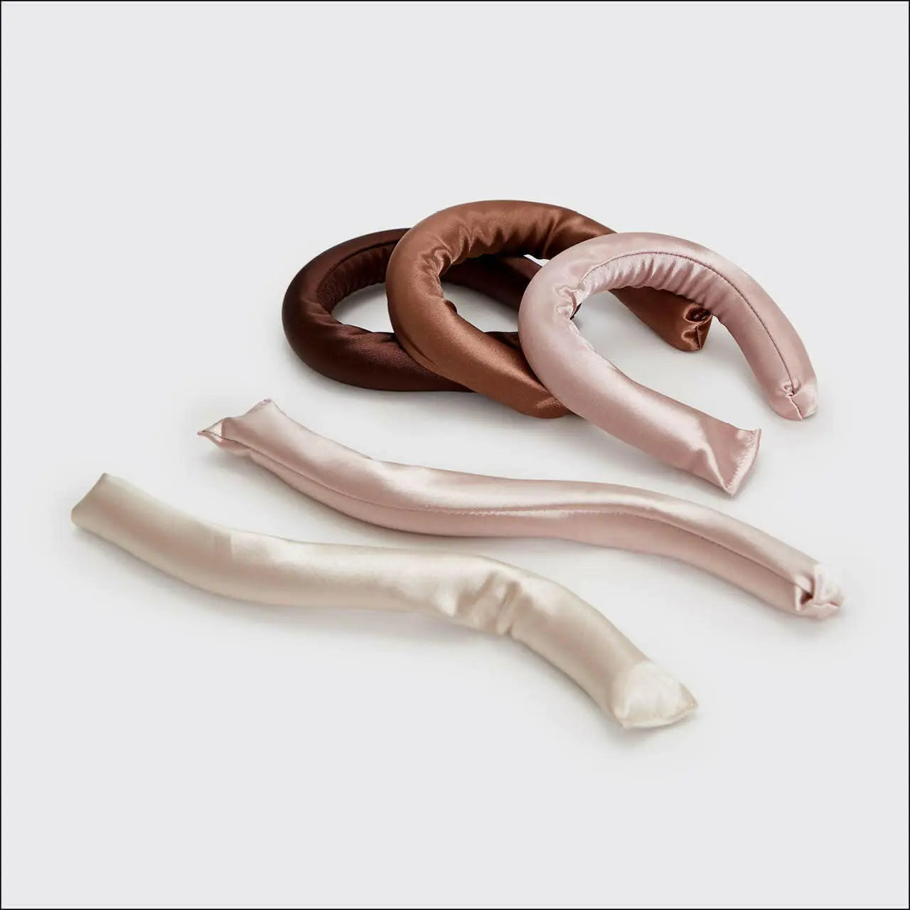 Satin Wrapped Flexi Rods - 6pc Set - NextGen Glam