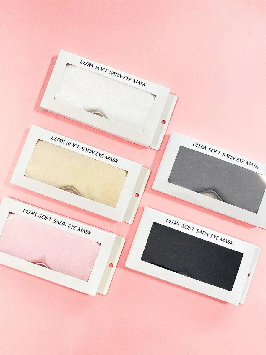 Ultra Soft Satin Eye Mask - NextGen Glam