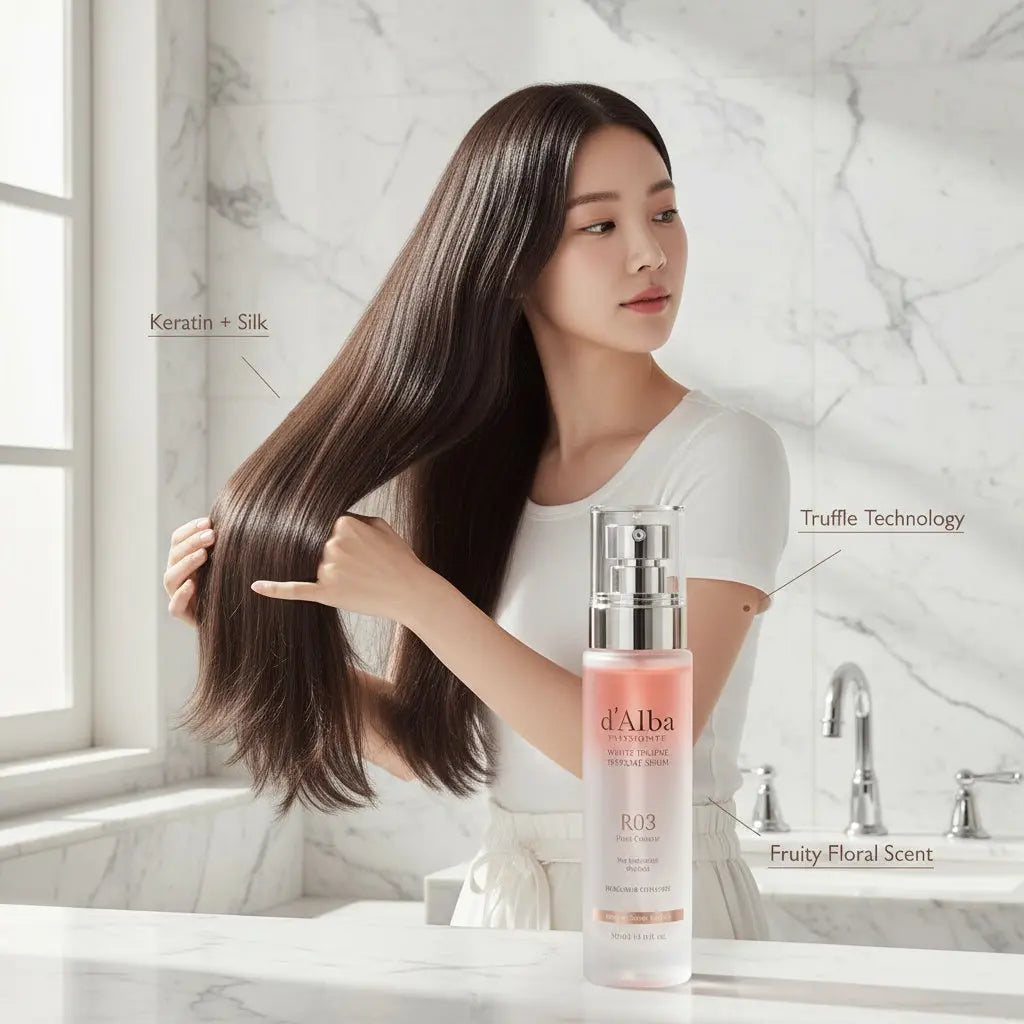 [d'Alba] PROFESSIONAL REPARING HAIR PERFUME SERUM 100ML NextGen Glam shop name 