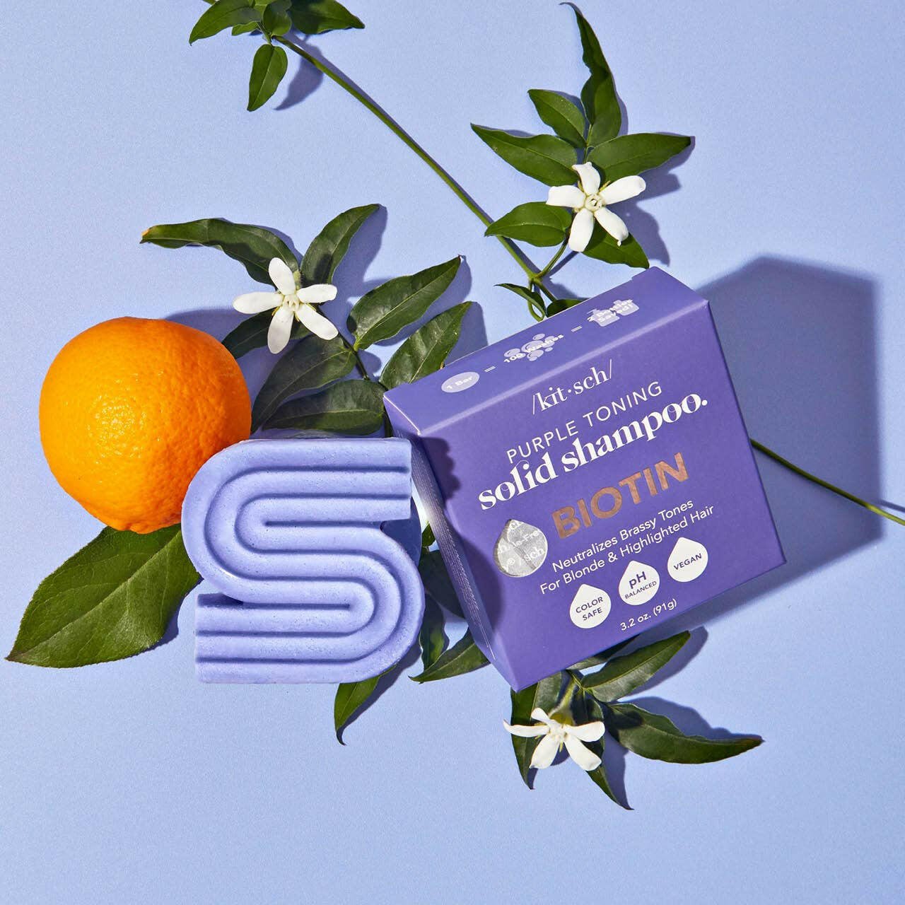 Purple Toning Solid Shampoo Bar - NextGen Glam